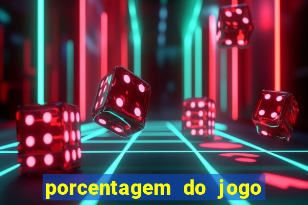 porcentagem do jogo fortune tiger